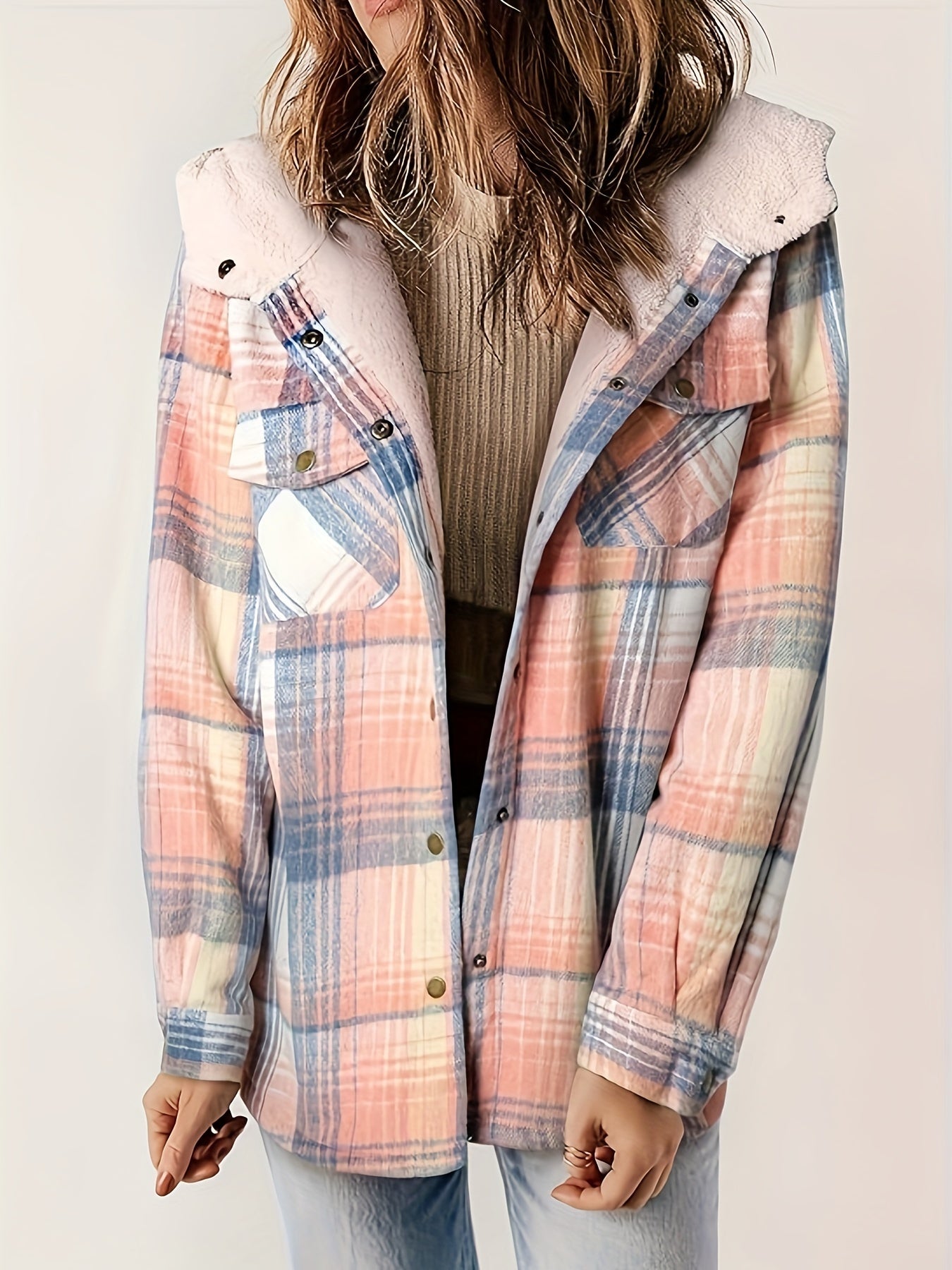 Della I Button-Up Hooded Jacket