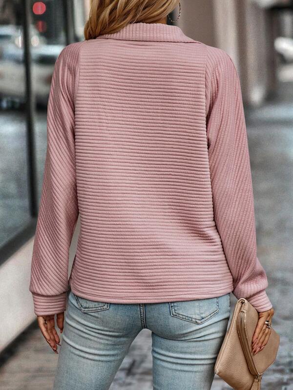 Della I Elegant Zip-Up Sweater