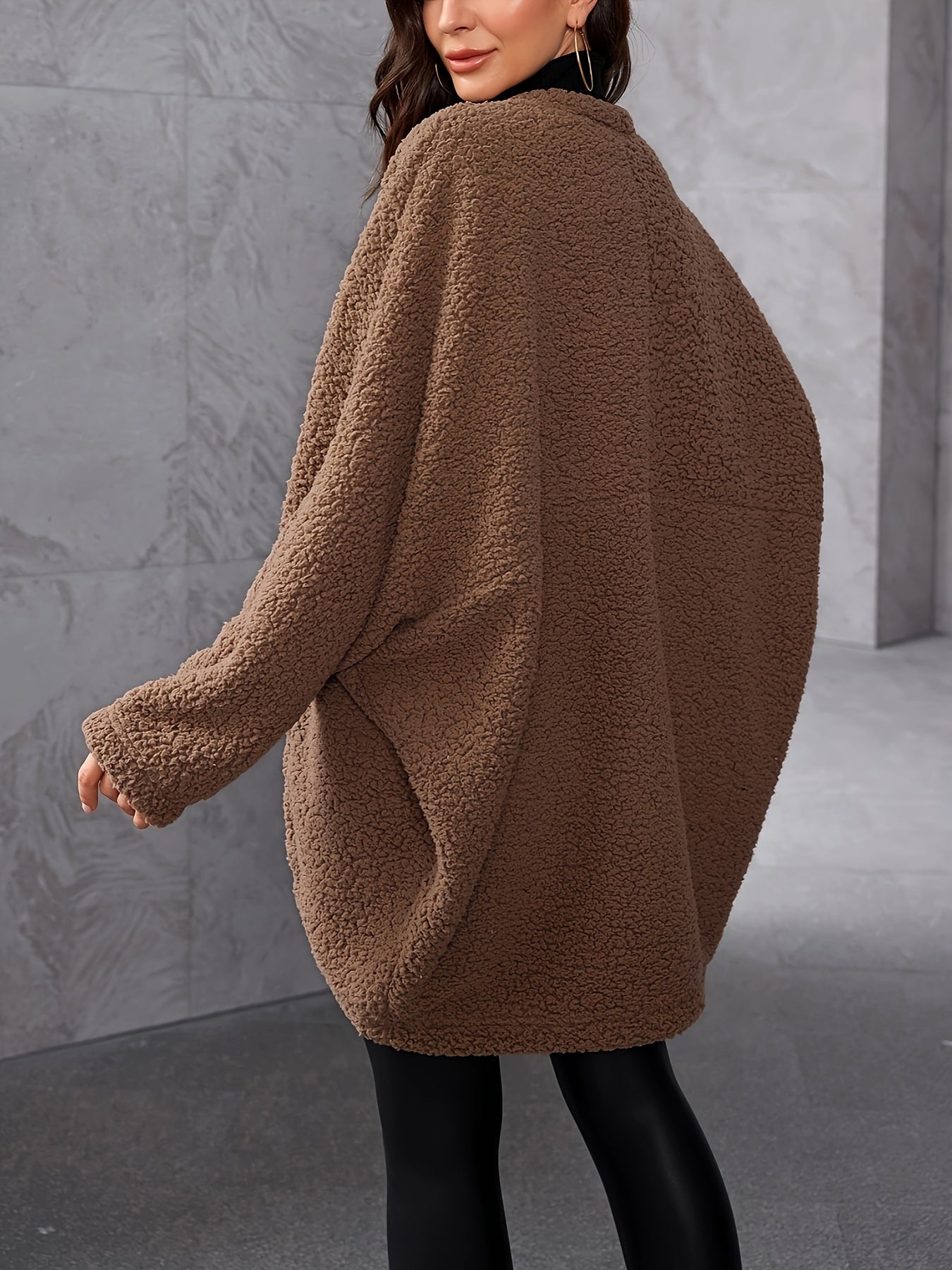 Della I Cozy Teddy Cardigan