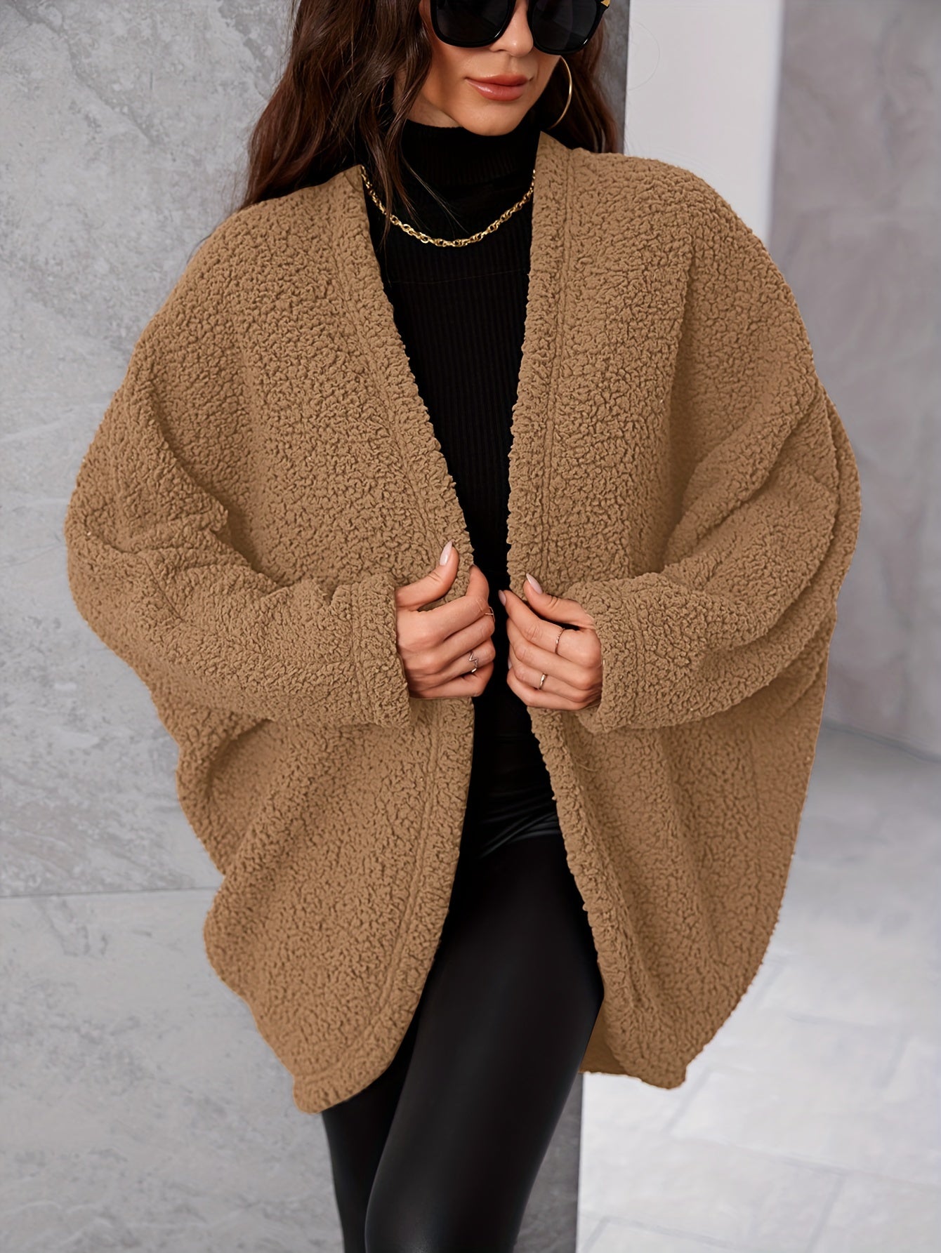 Della I Cozy Teddy Cardigan