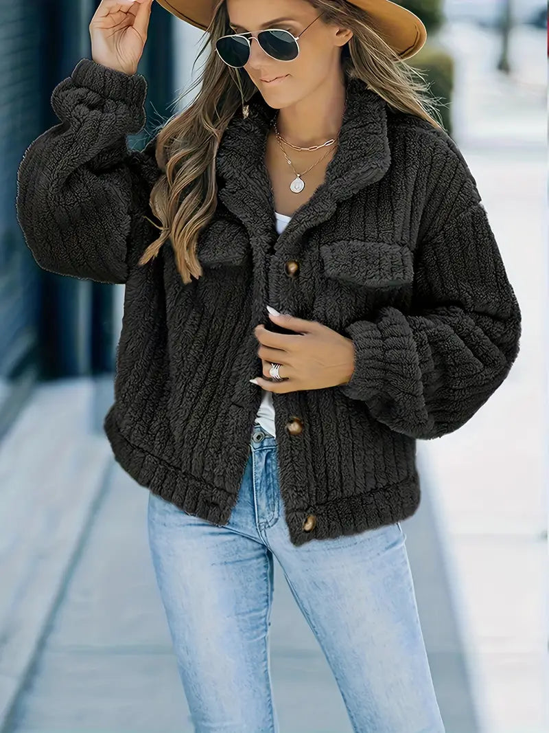 Della I Plush Fleece Jacket