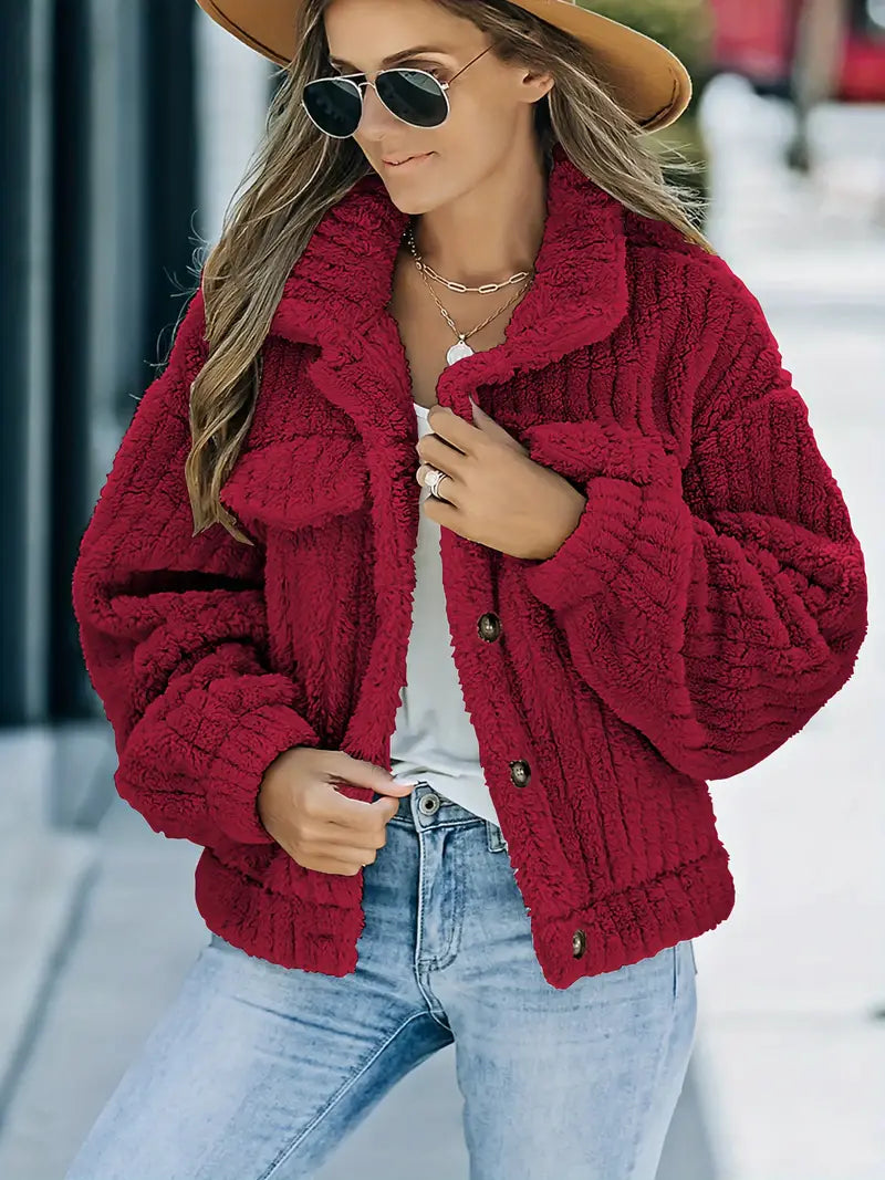 Della I Plush Fleece Jacket