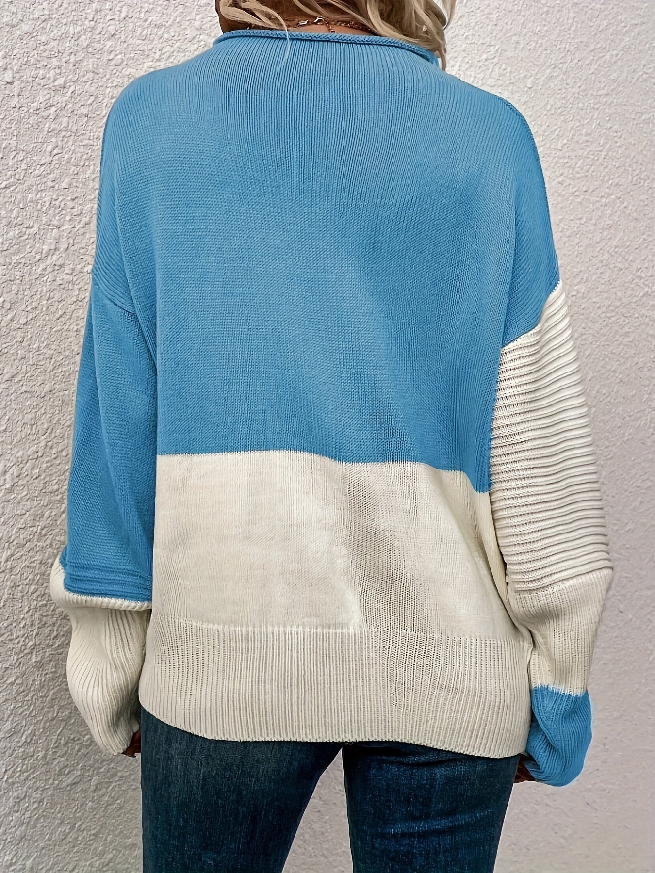 Della I Loose Colour-Block Sweater