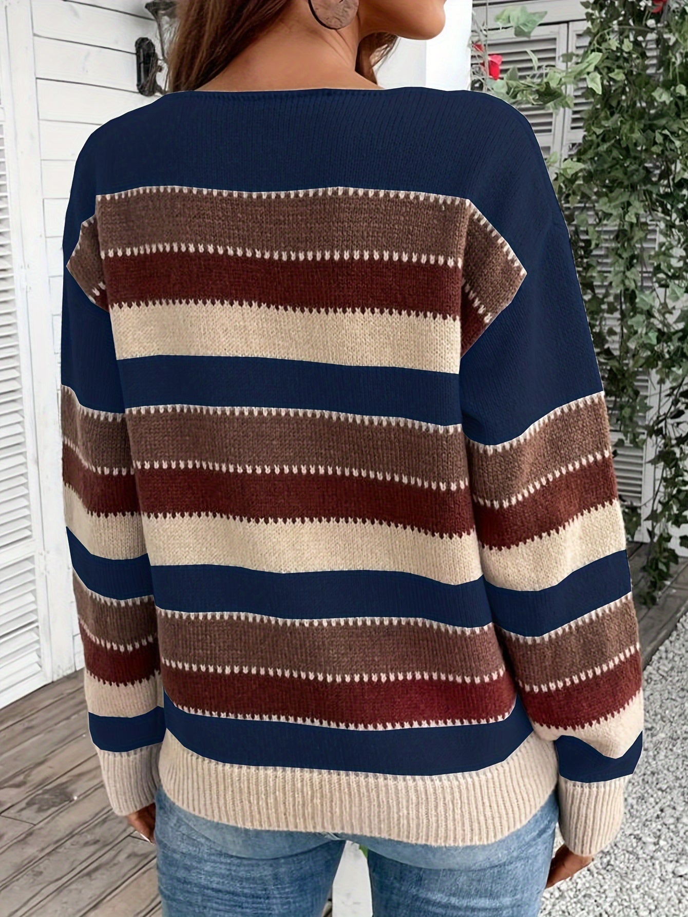 Della I Vintage Striped Sweater