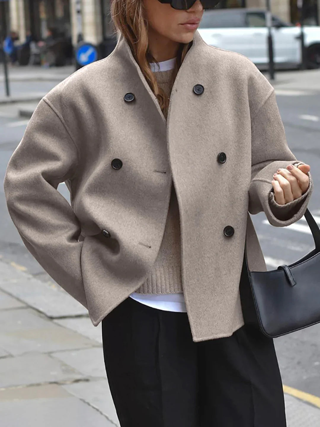 Della I Oversized Button-Down Jacket