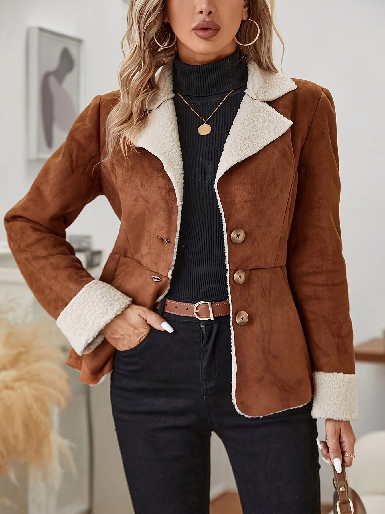 Della I Button-Front Thermal Jacket