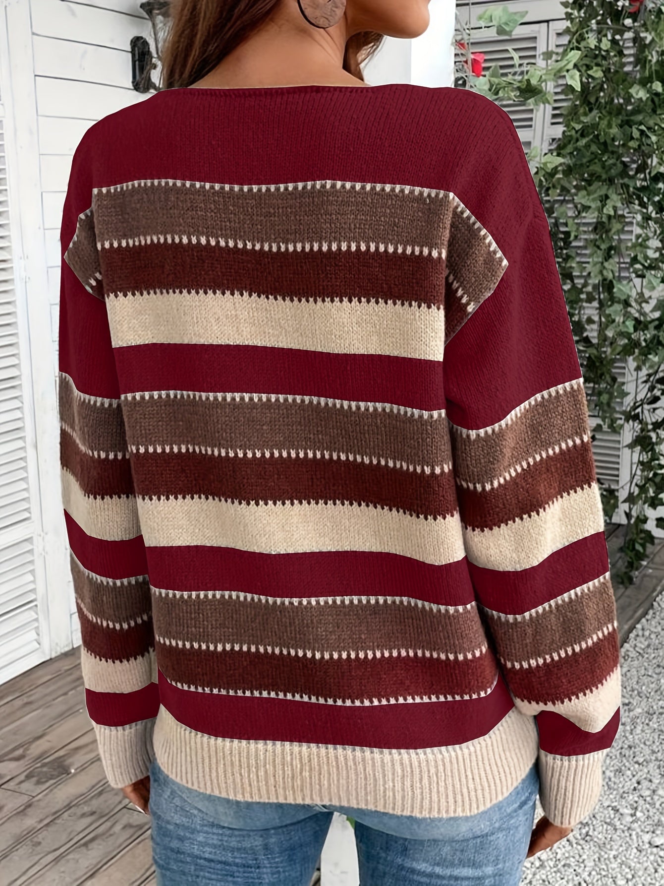 Della I Vintage Striped Sweater