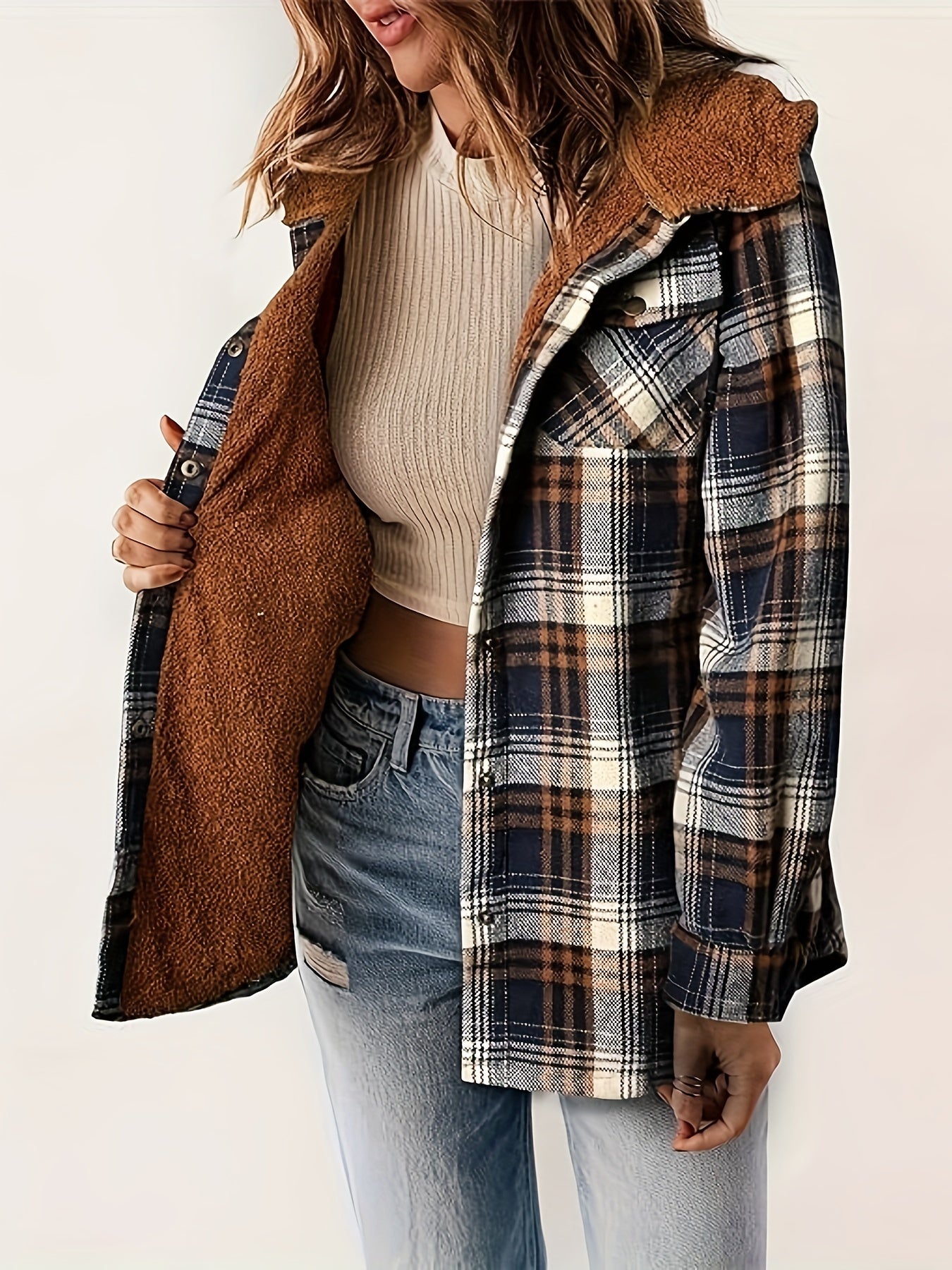 Della I Button-Up Hooded Jacket