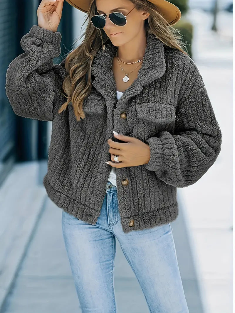 Della I Plush Fleece Jacket