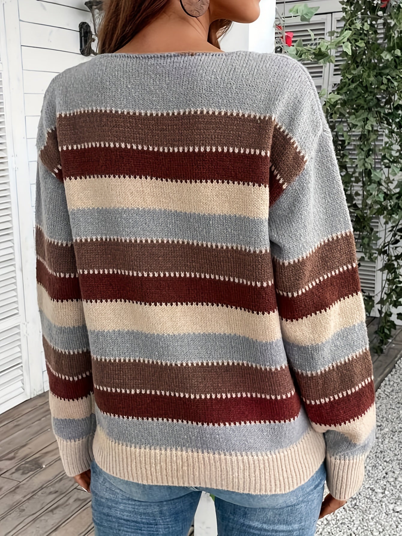 Della I Vintage Striped Sweater