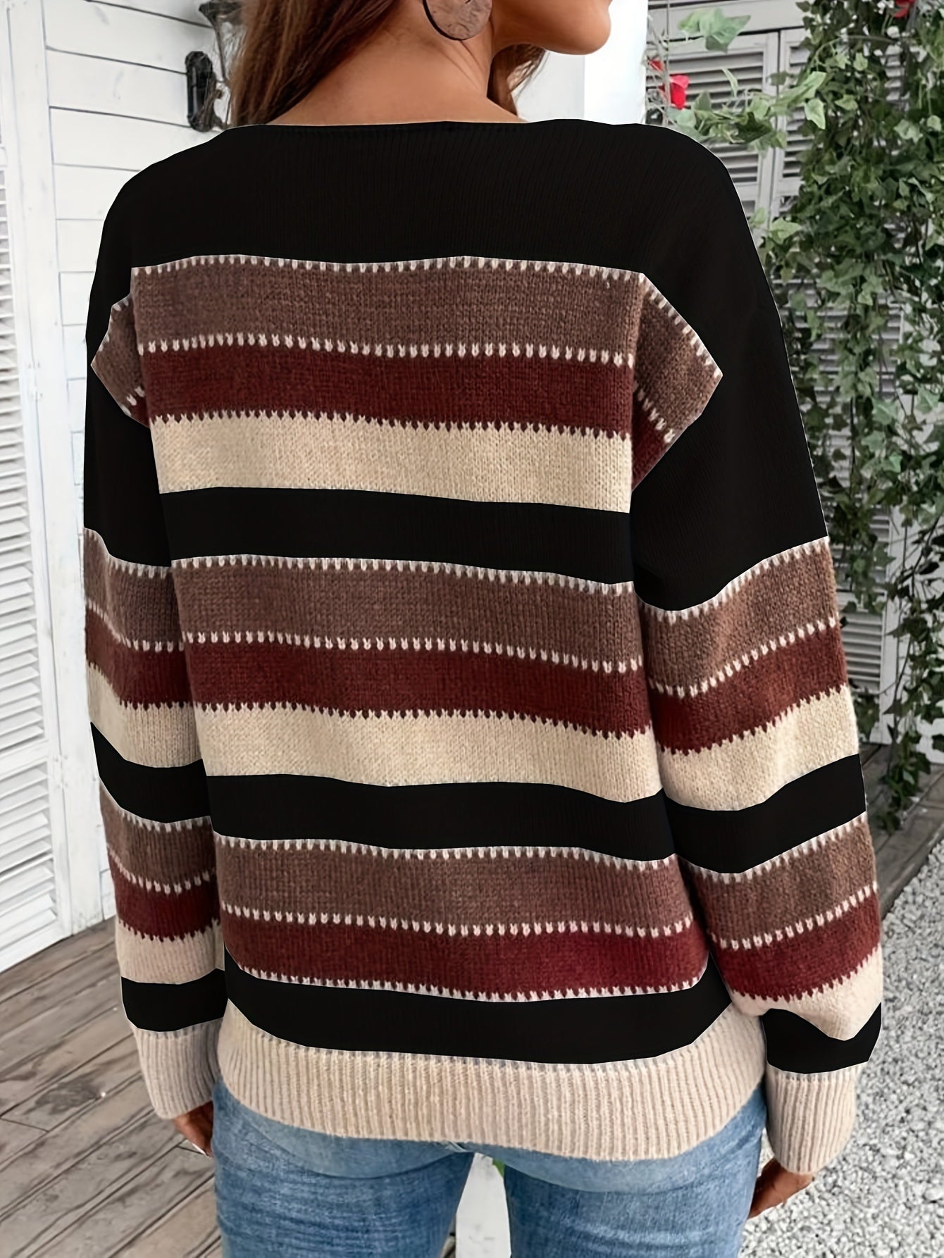 Della I Vintage Striped Sweater