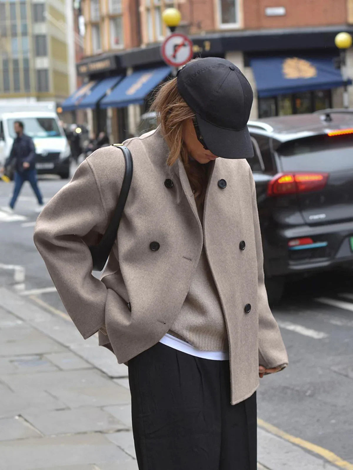 Della I Oversized Button-Down Jacket