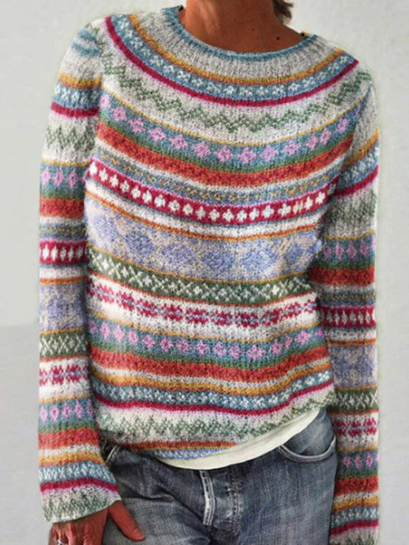Della I Colourful Knitted Sweater