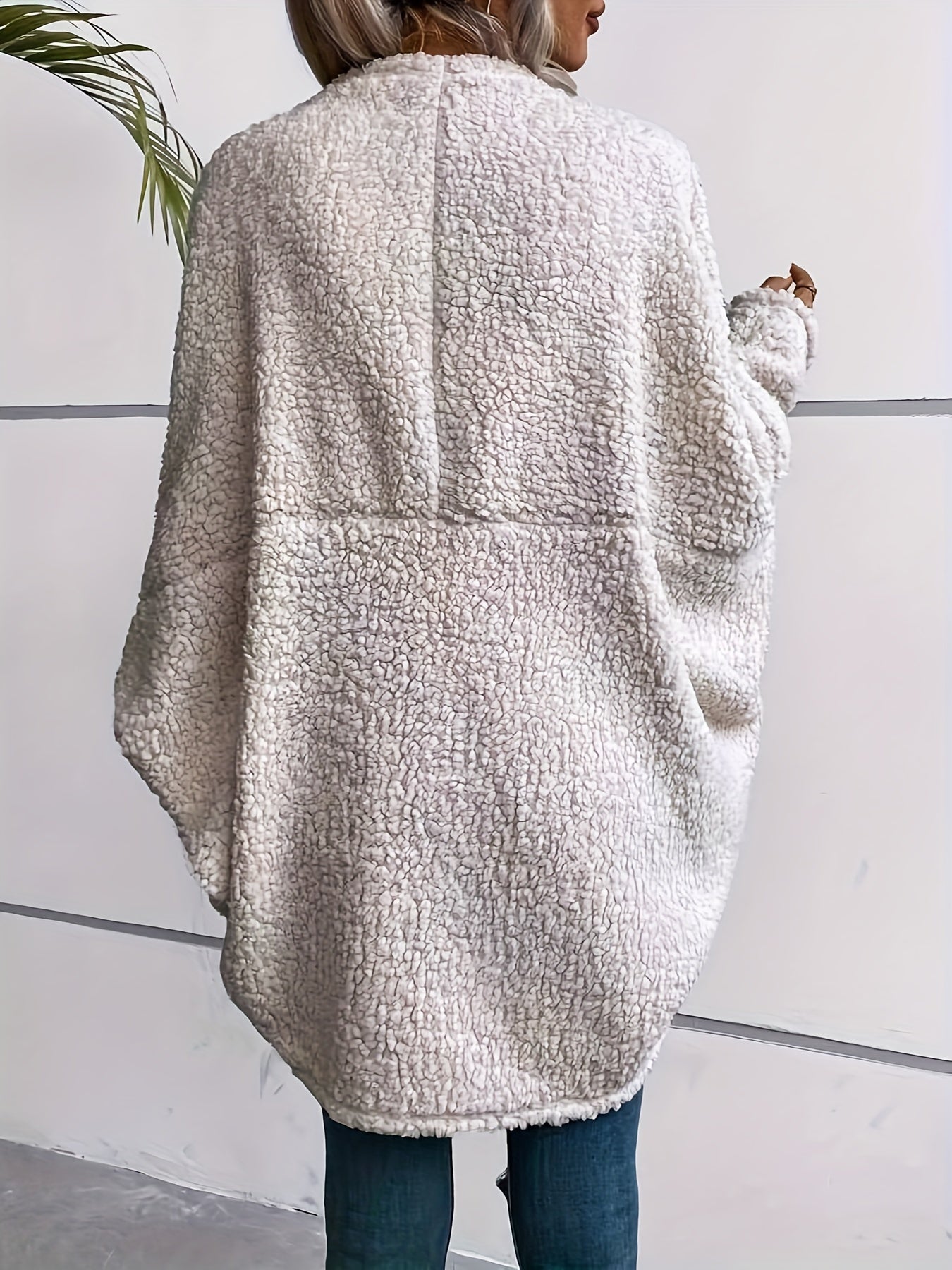 Della I Cozy Teddy Cardigan