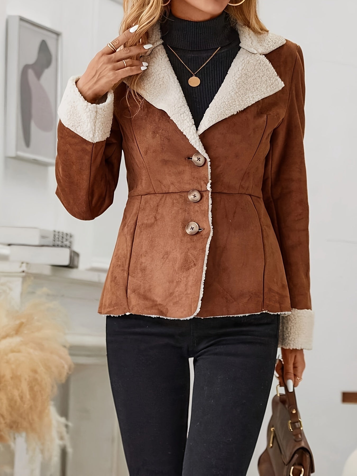 Della I Button-Front Thermal Jacket