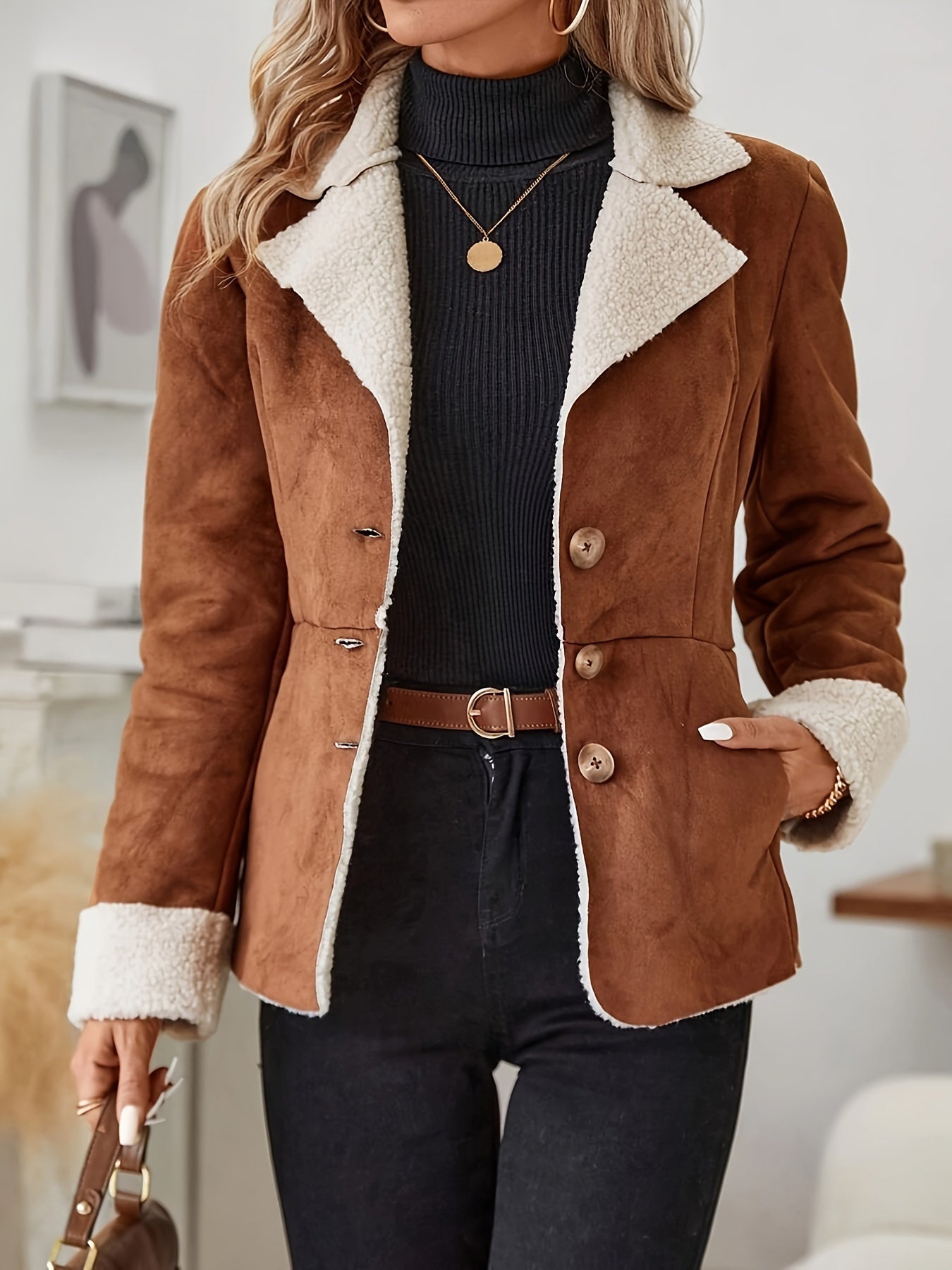 Della I Button-Front Thermal Jacket