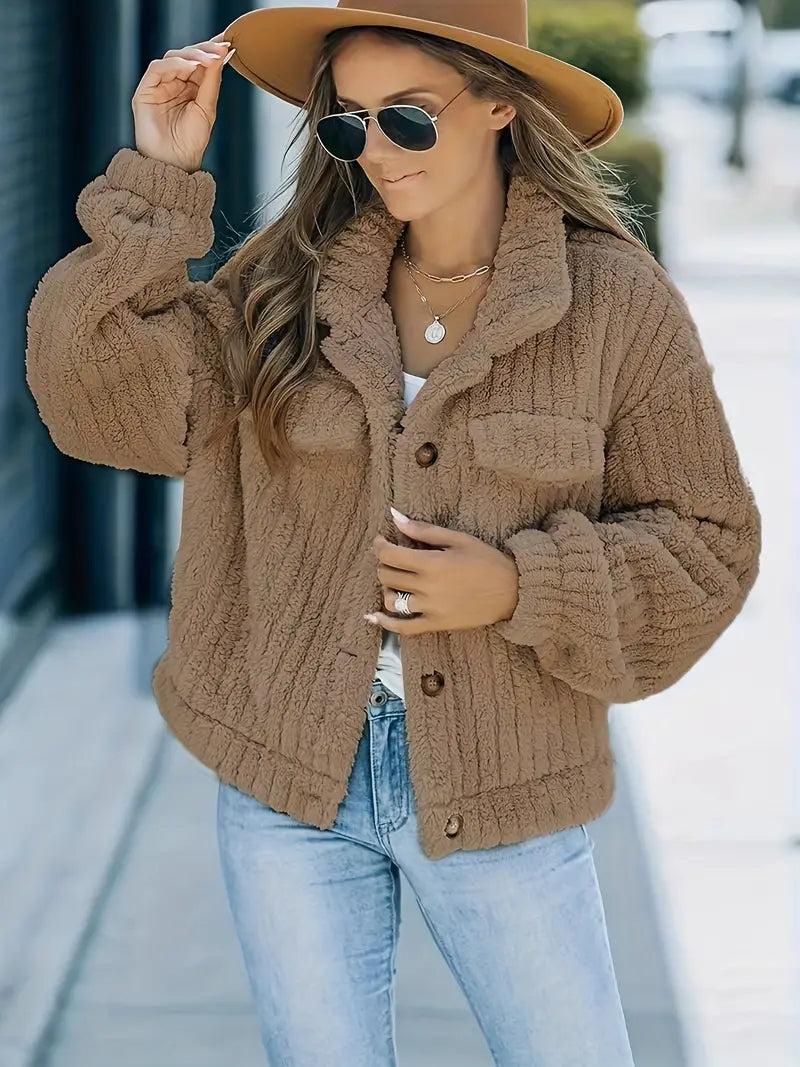 Della I Plush Fleece Jacket