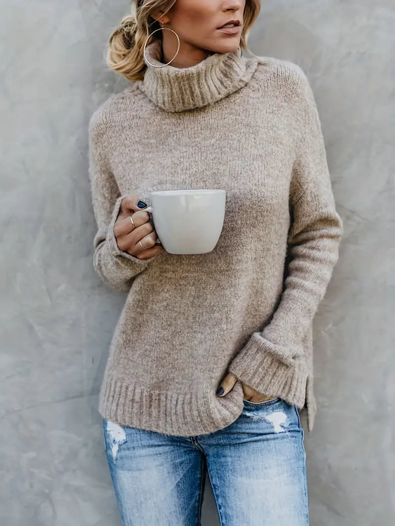 Della I Casual Turtleneck Sweater