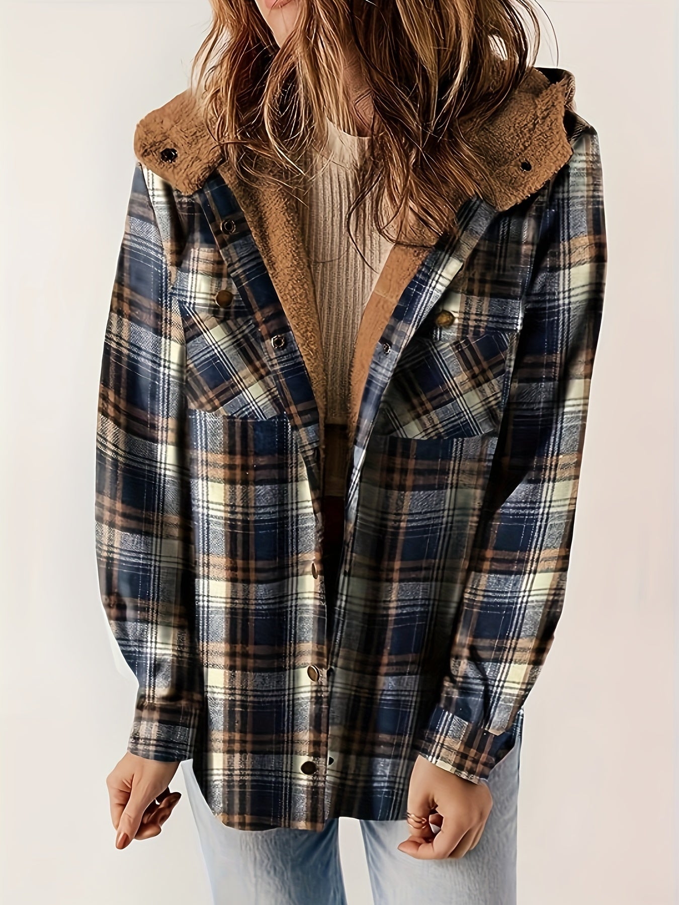 Della I Button-Up Hooded Jacket