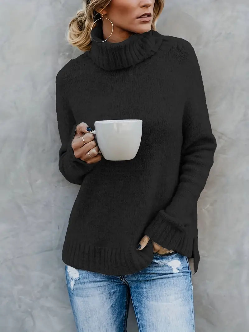 Della I Casual Turtleneck Sweater