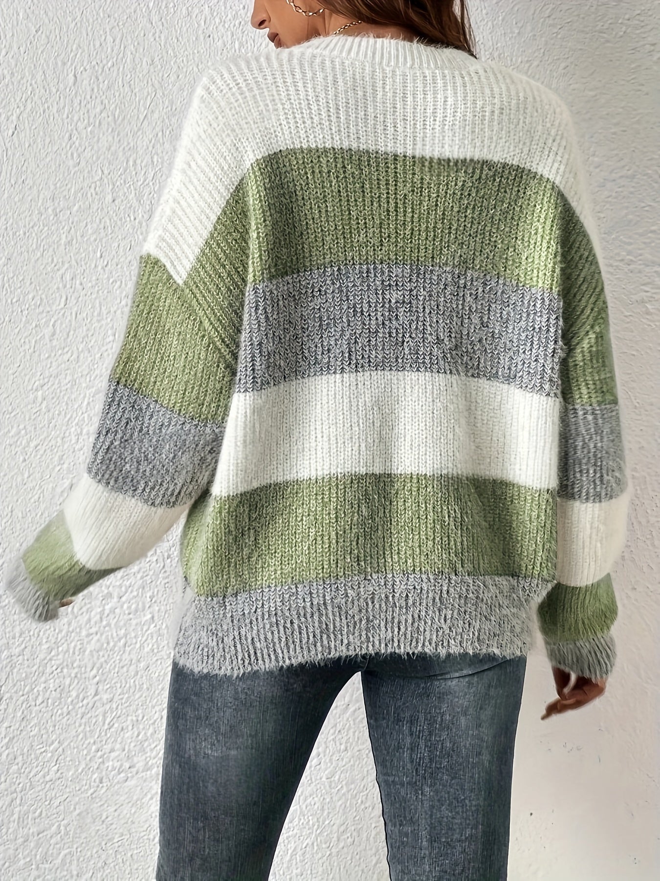 Della I Chic Striped Sweater