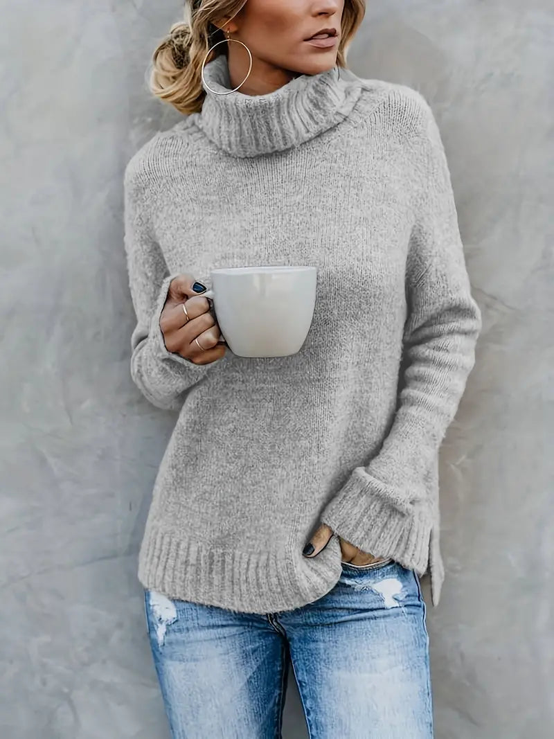 Della I Casual Turtleneck Sweater