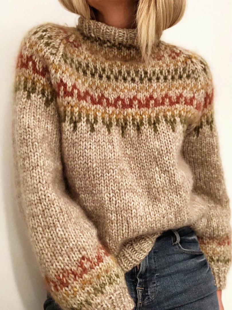 Della I Knitted Turtleneck Sweater