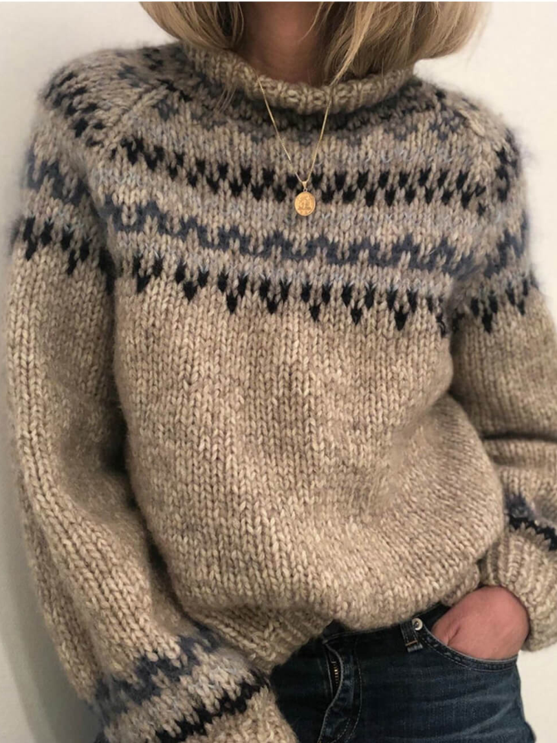 Della I Knitted Turtleneck Sweater