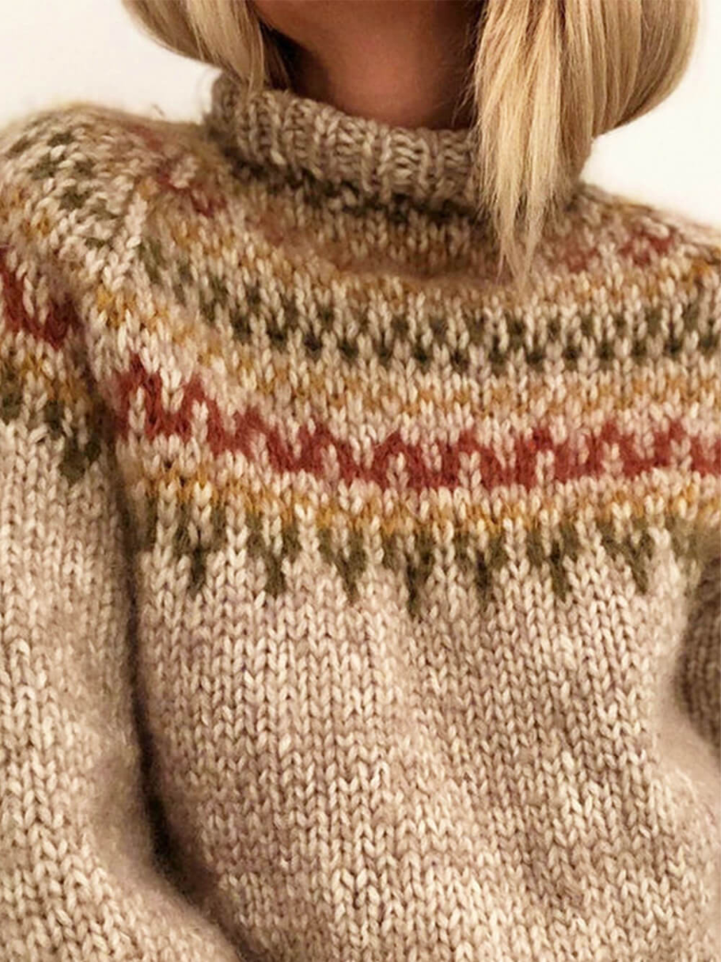 Della I Knitted Turtleneck Sweater