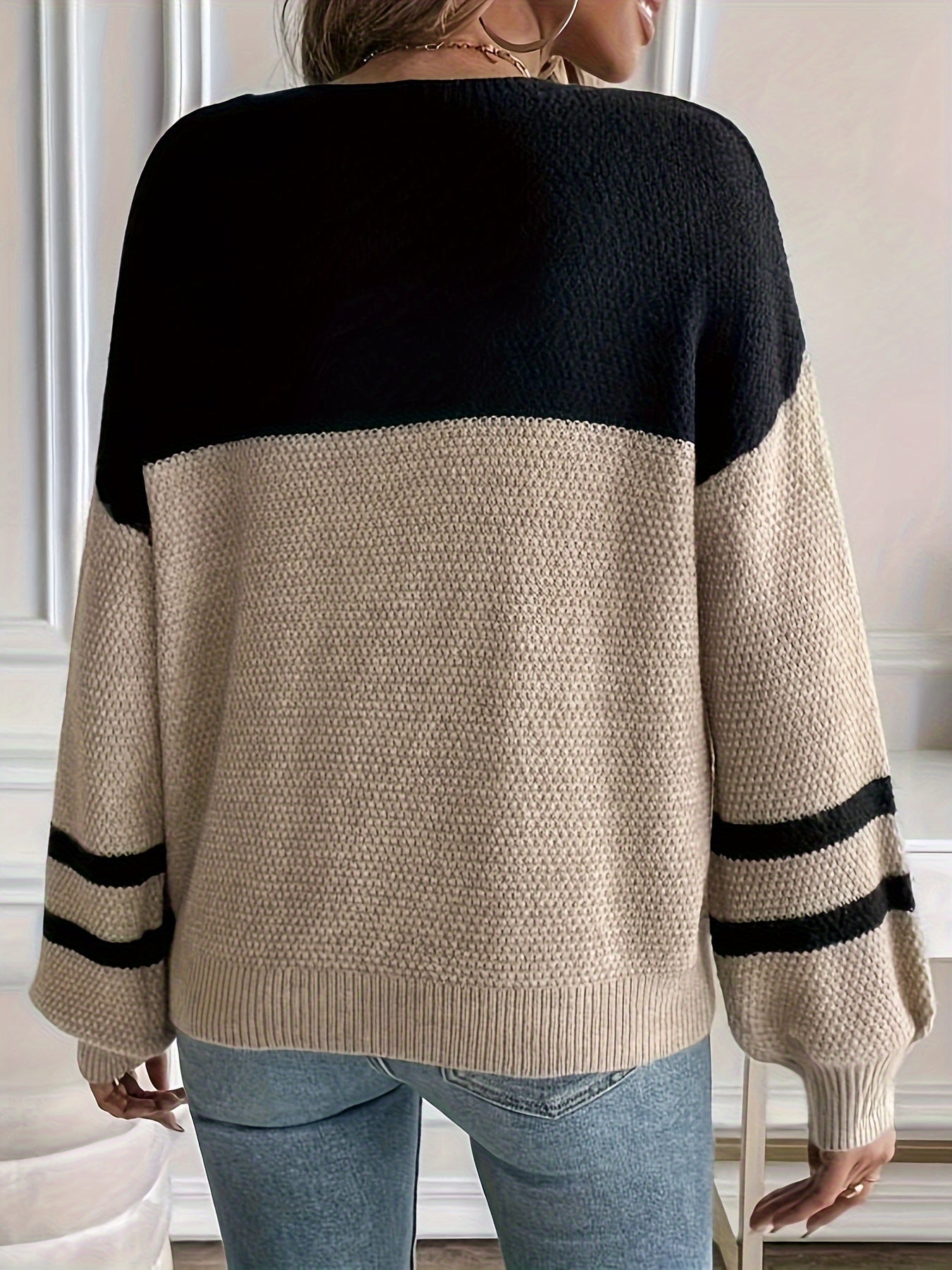 Della I Casual Drop Shoulder Sweater