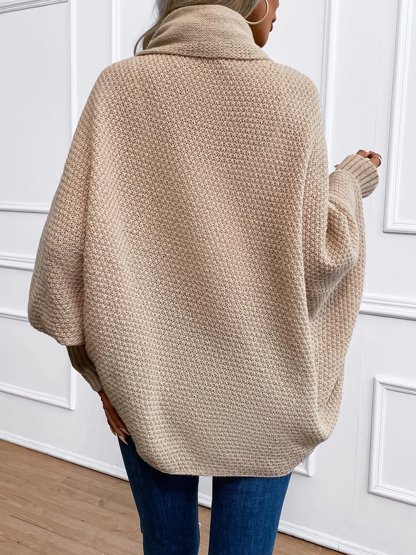 Della I Loose Open Front Cardigan