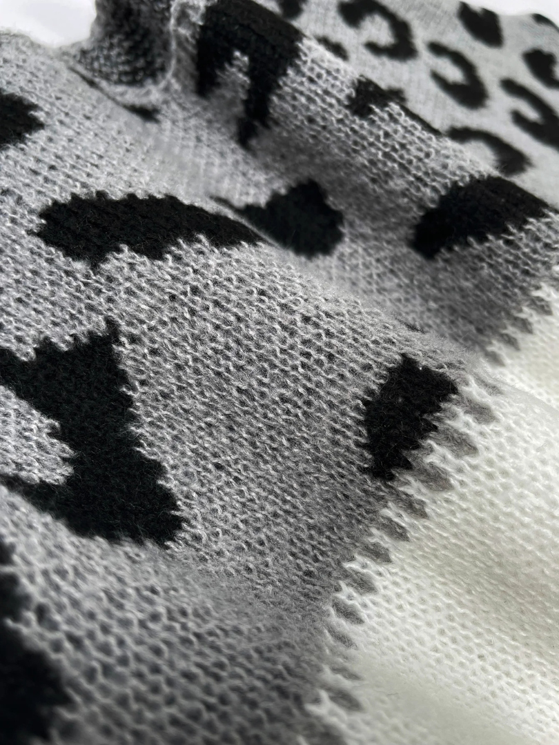 Della I Leopard Print Sweater