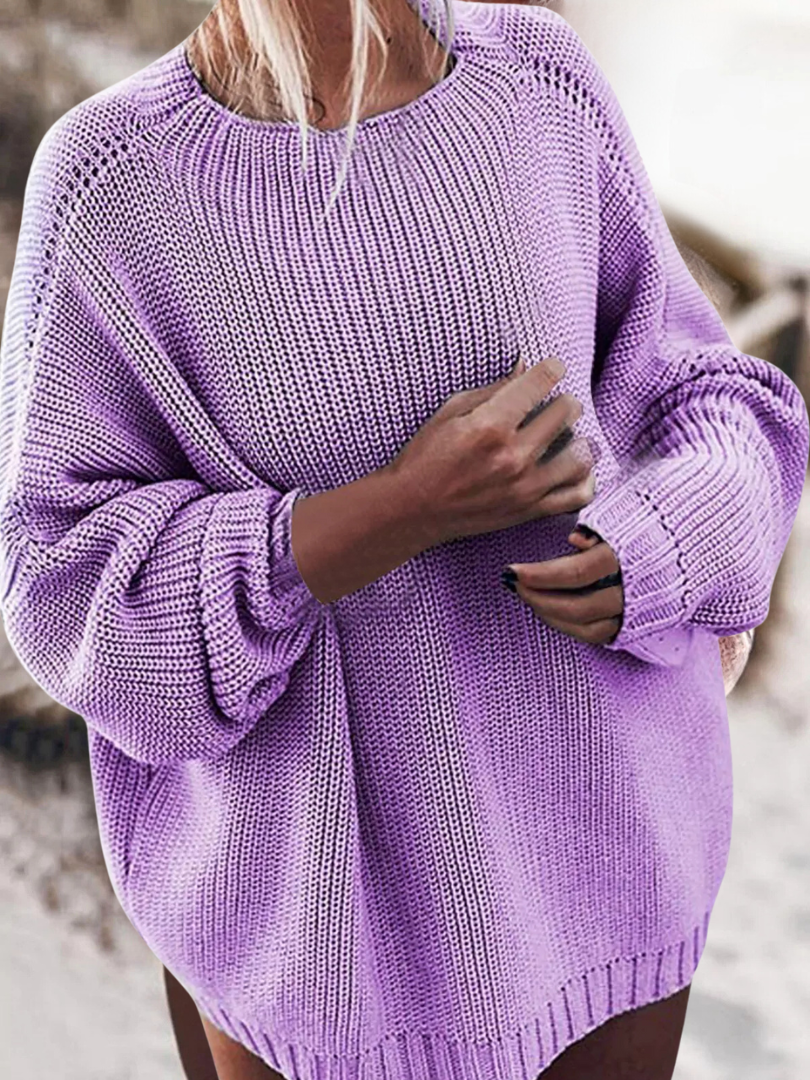 Della I Chic Oversized Knitted Sweater