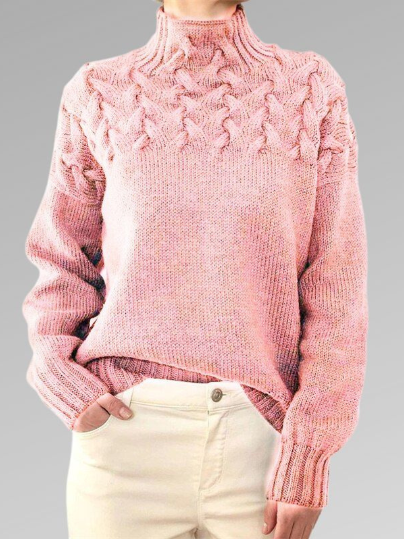 Della I Elegant Turtleneck Sweater