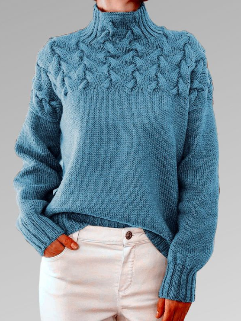 Della I Elegant Turtleneck Sweater