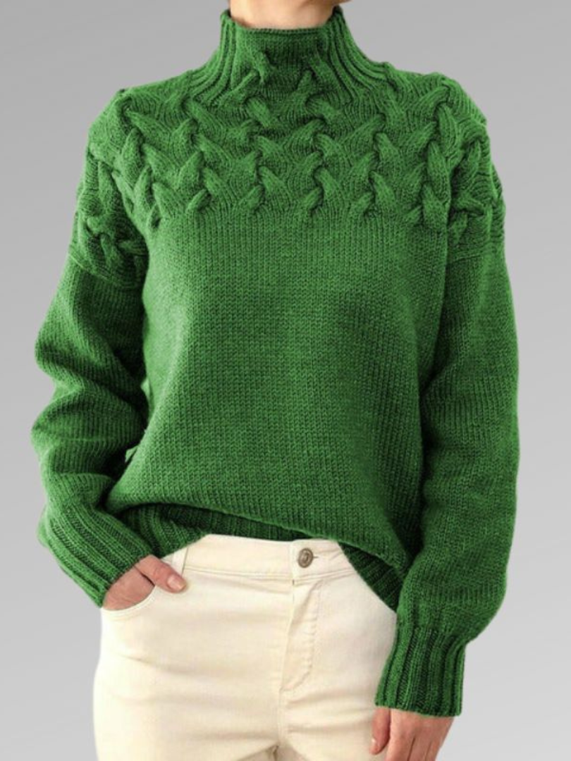 Della I Elegant Turtleneck Sweater