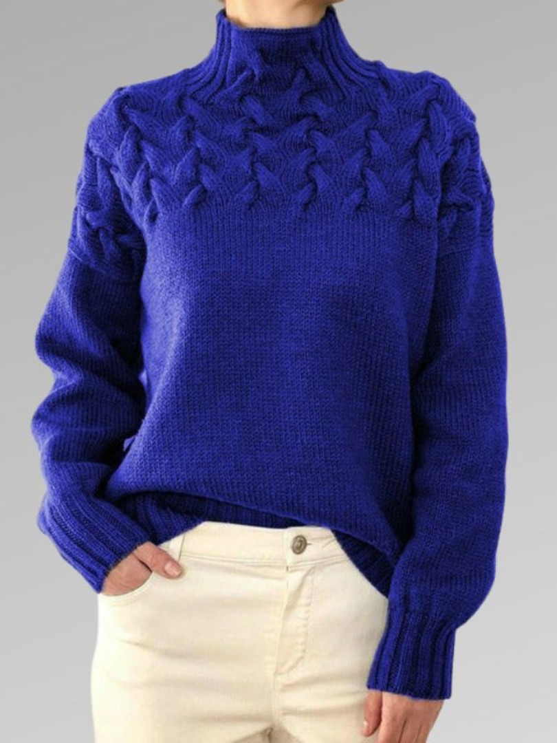 Della I Elegant Turtleneck Sweater
