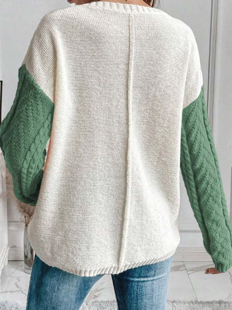 Della I Colour-Block Sweater