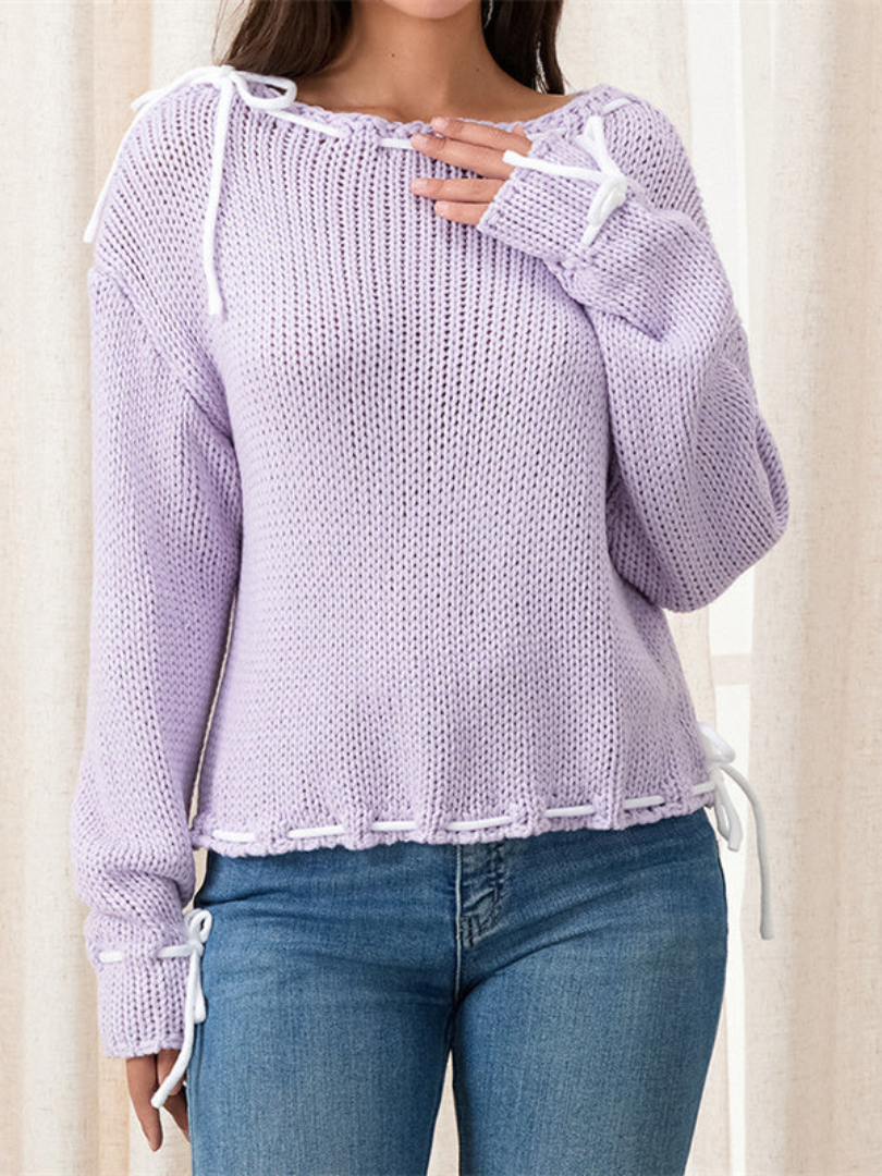 Della I Asymmetric Sweater